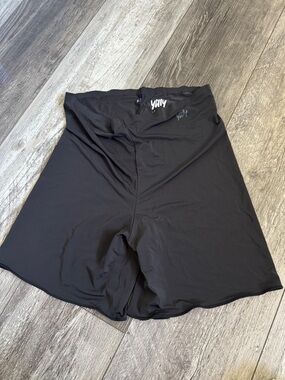 YITTY Black sheer shaping shorts
